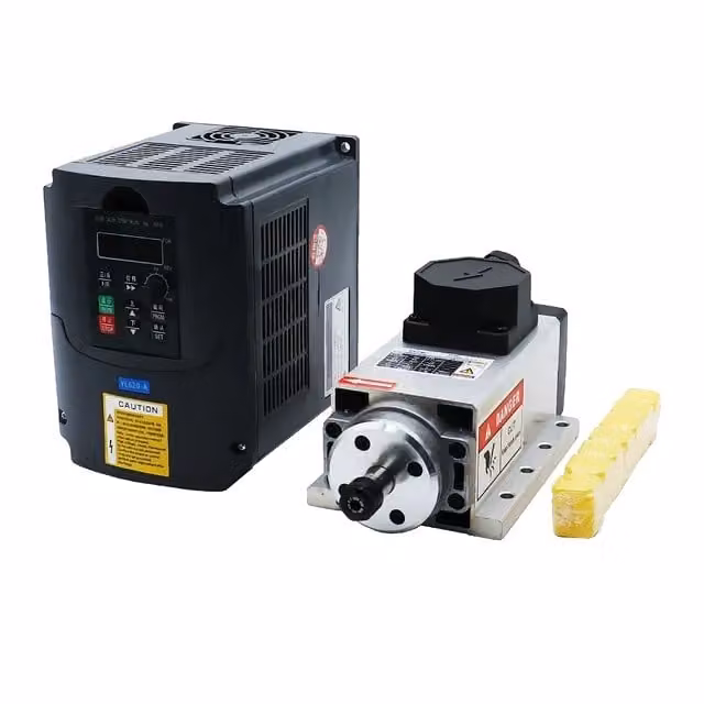 Mandrino CNC, alta velocità, raffreddato ad aria, 15KW 220V, scatola di giunzione YL VFD