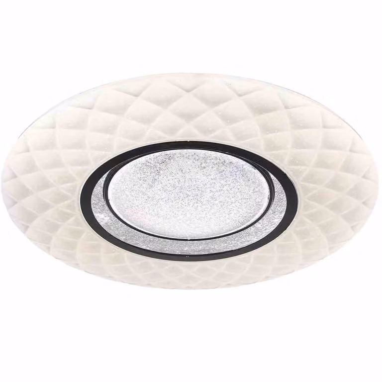 Plafone LED rotondo con telecomando TOKYO bianco 24W, tonalità di bianco, 1800 lm, plastica, dimensioni: 7x40x40 cm, IP20, Milagro