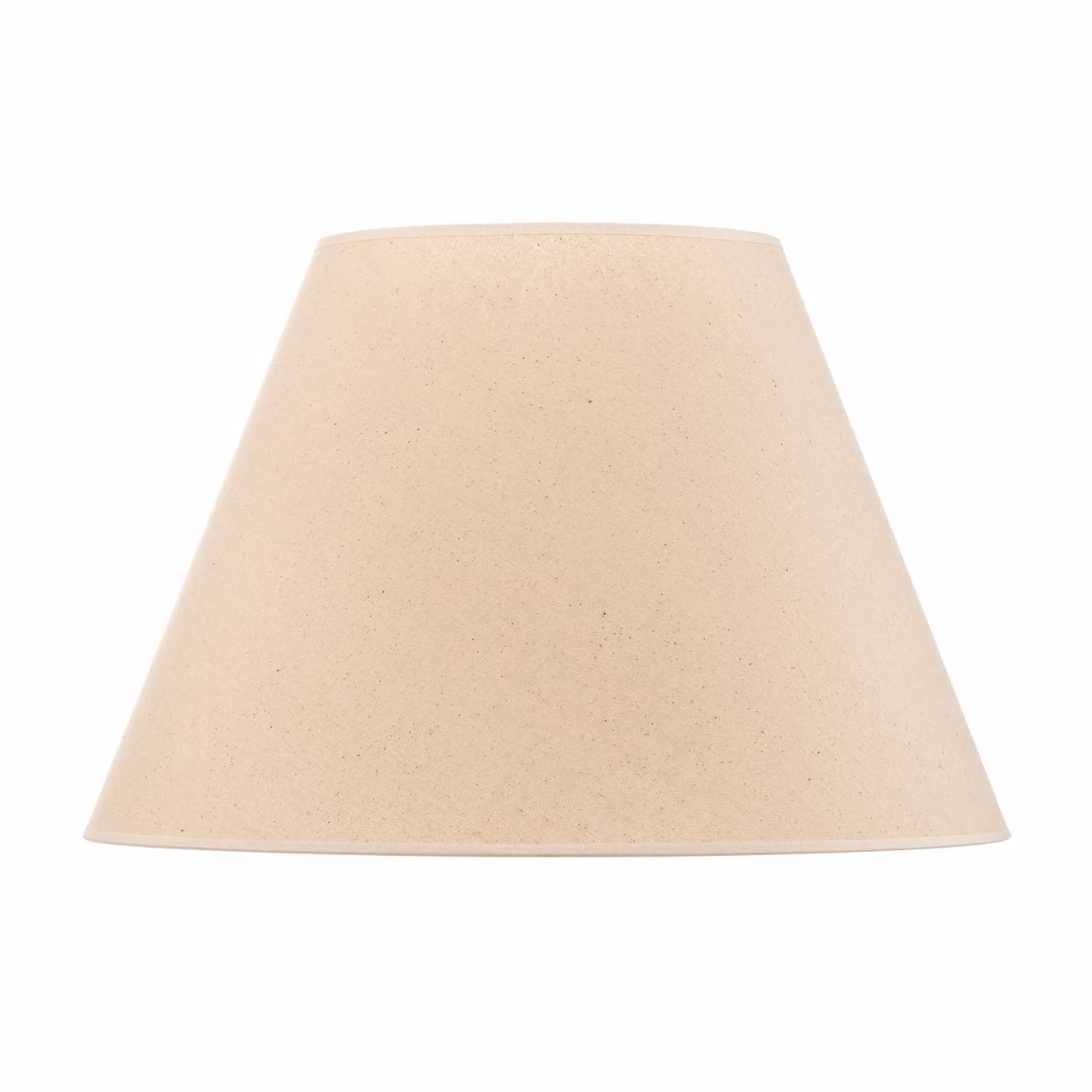 Paralume Pseudosofia per lampada da terra beige Duolla, Tessuto / Stoffa / Seta