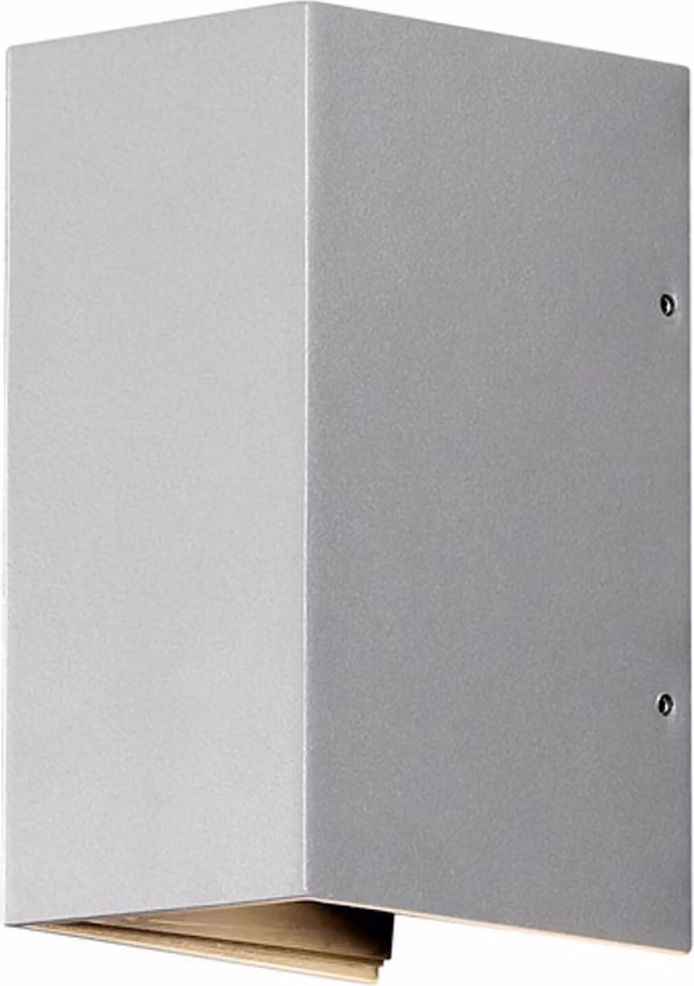 Konstsmide Cremona alluminio laccato grigio, vetro acrilico trasparente, emissione luminosa regolabile individualmente 7940-310