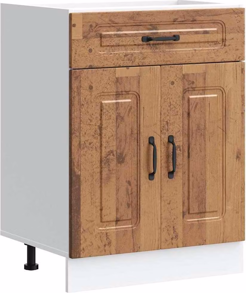 Base da Cucina Kalmar Legno Vecchio in Legno Multistrato