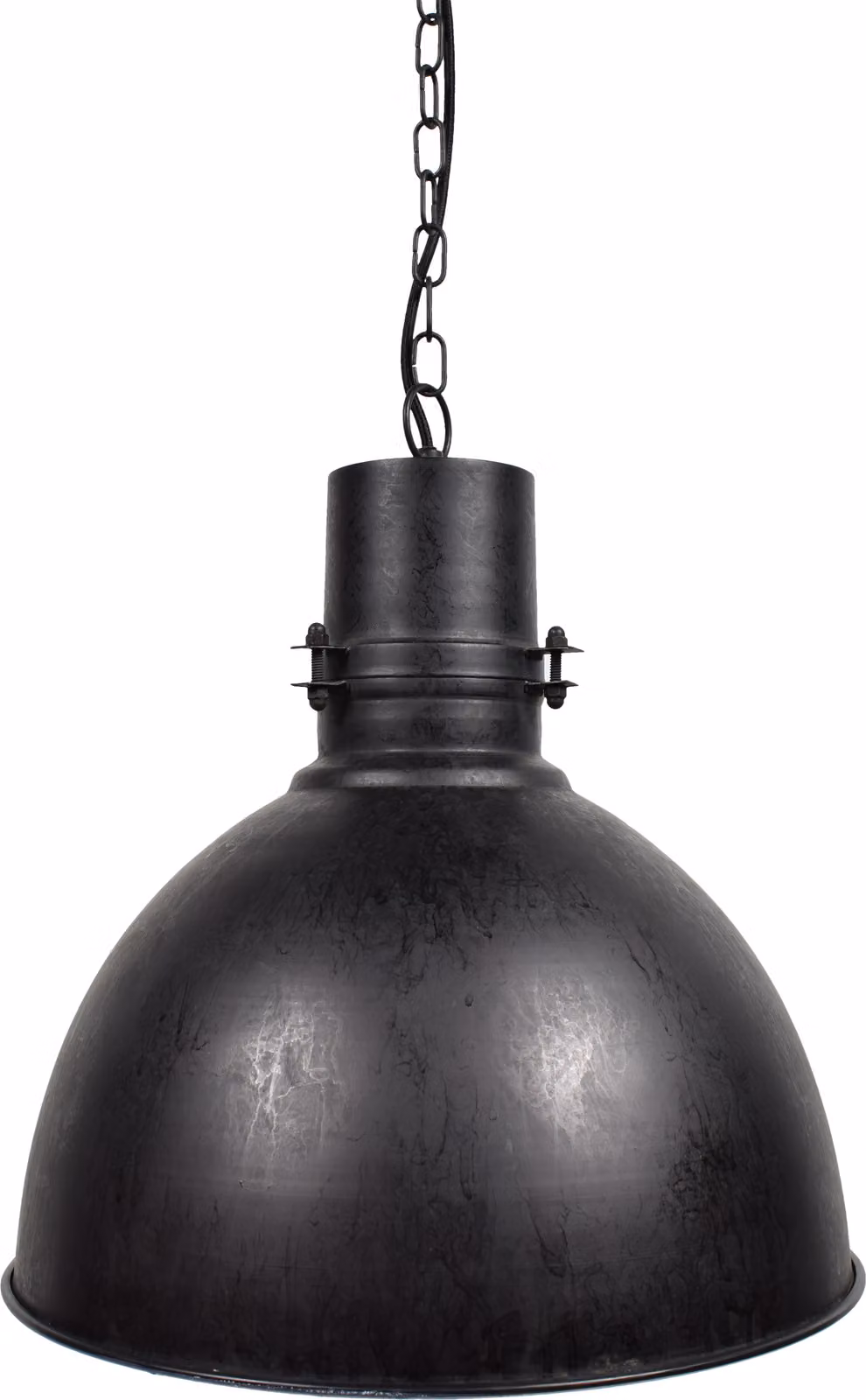 Lampada a sospensione Urban, diametro 40 cm, nero grezzo