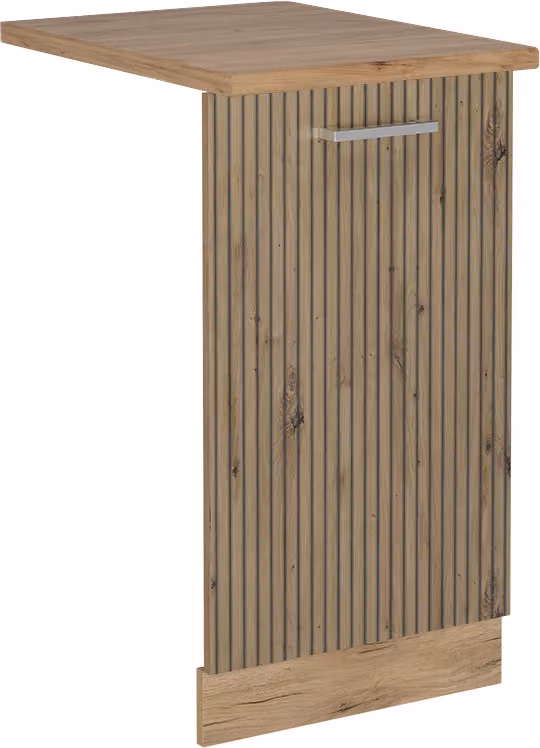 Pannello frontale della lavastoviglie Vicco R-Line Rovere artigianale 45 cm , PL Rovere, Model 55131