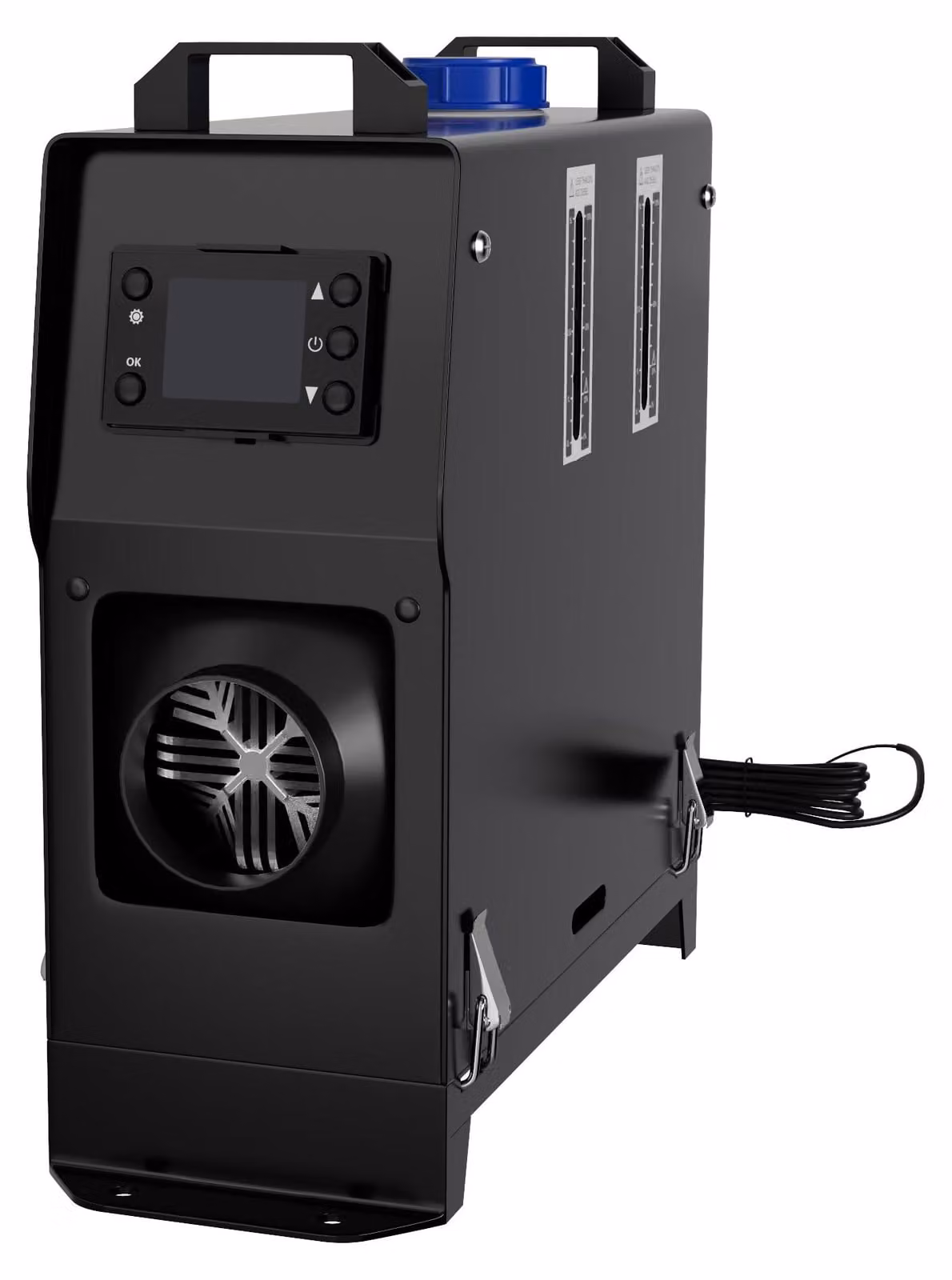Riscaldatore diesel da 8 kW - Riscaldatore per diesel - Riscaldatore per auto in sosta - Riscaldatore per camion - Riscaldatore per cantieri - Design compatto