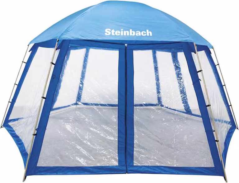 Steinbach 36425 Copertura per piscina in tessuto idrorepellente con finestra