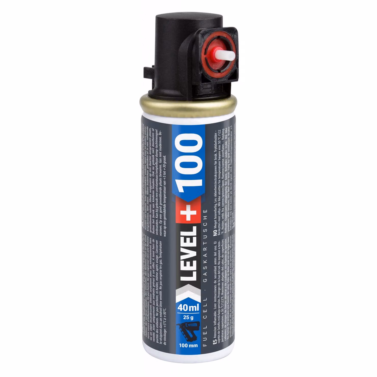 Cartuccia di ricambio LEVEL+ per chiodatrice, 1 pezzo, cartuccia da 100 mm, 40 ml, L+100