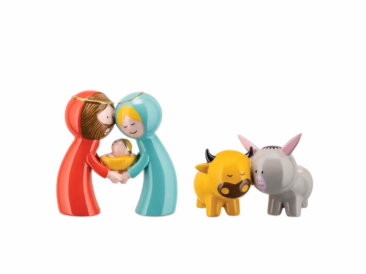 Happy Eternity Baby - Set di 2 Statuine