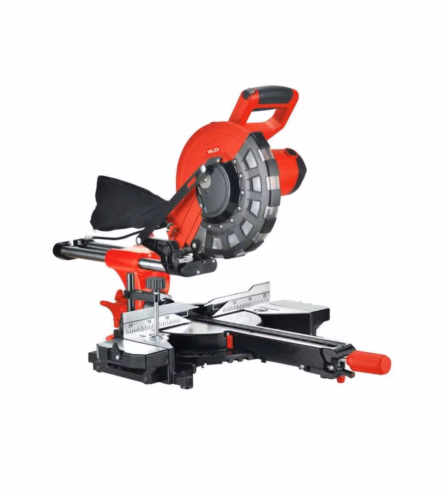 Valex Troncatrice Radiale 2000W Rosso - Lama in Metallo d.255mm