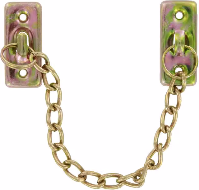 Set di 100 catene in acciaio tropicalizzato Minutex colore argento, lunghezza 150 mm