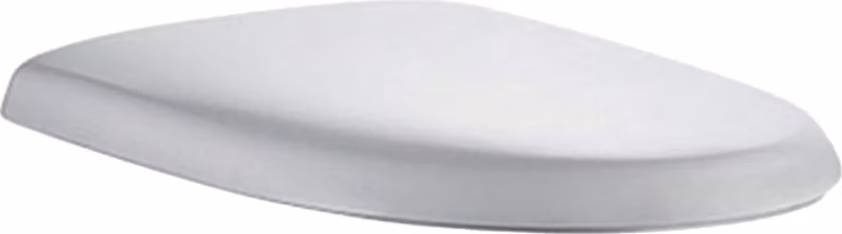 Geberit Sedile WC con coperchio Cerniere in acciaio inox 12 cm, bianco, 1 pz.