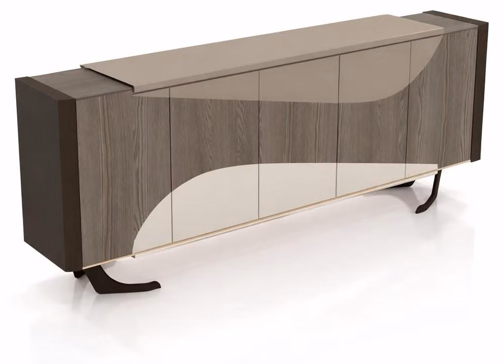 Mobile contenitore design, soggiorno, lusso, moderno, per l'arredamento