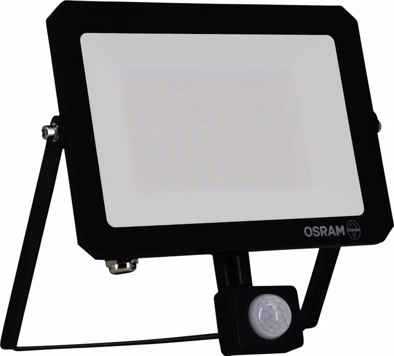 Proiettore OSRAM LED, 50W, 4500lm, 6500K, 105°, IP65, bianco freddo, sensore
