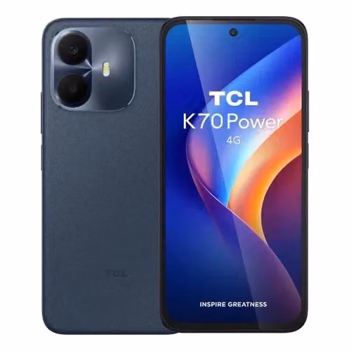 Smartphone TCL K70 Power 4G LTE con schermo da 6,8 pollici, 256 GB di memoria, 8 GB di RAM e batteria da 6500 mAh, Grigio – 2