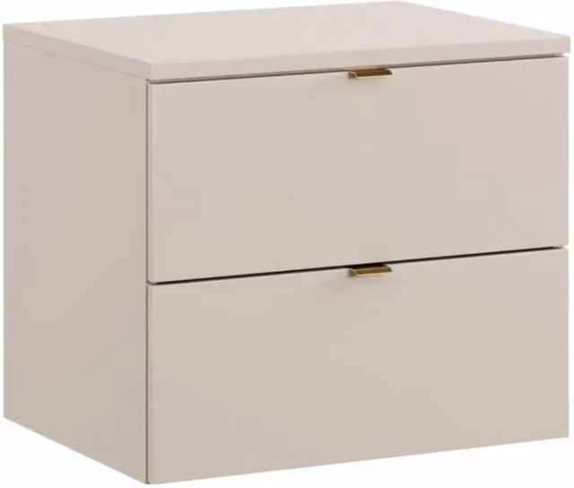 Set da bagno BELLA: mobile sottolavabo 60cm + piano per lavabo