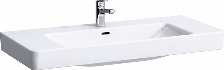LAUFEN PRO S lavabo à poser, 3 trous pour robinet, avec trop-plein, 1050x460mm, H816966A001081, H816966A001081