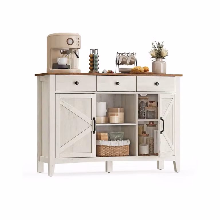 Credenza cucina con cassetti e ante