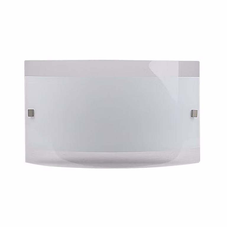 Lampada da parete in vetro NOVA - 1xR7s, 60W, bianco / trasparente