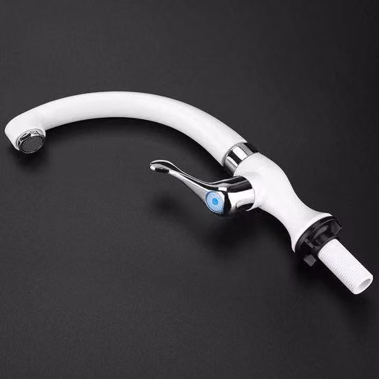 Rubinetto per acqua fredda in plastica ABS per lavelli da cucina - Dimensione G1/2 (#4)