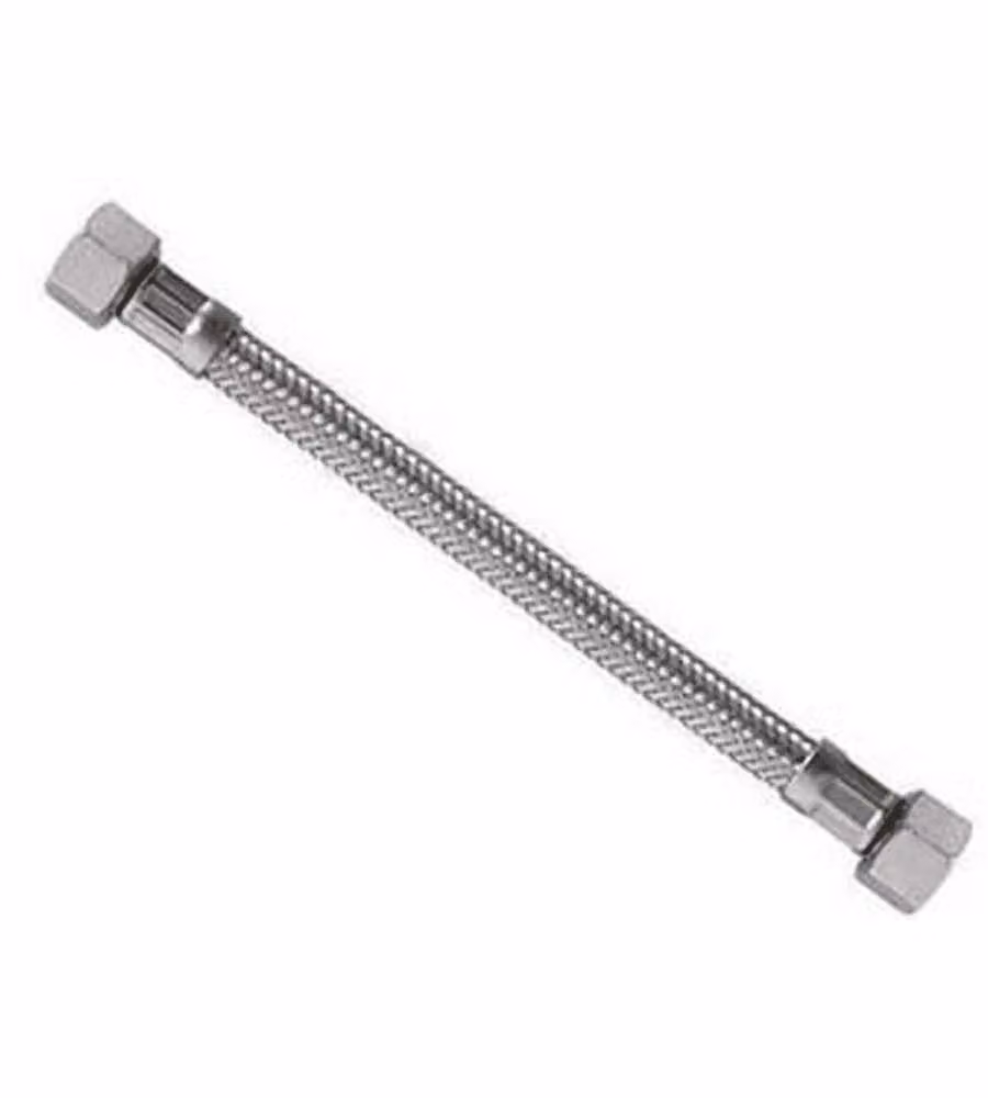 Attacchino inox F1/2" - F1/2" CM20 per impieghi professionali