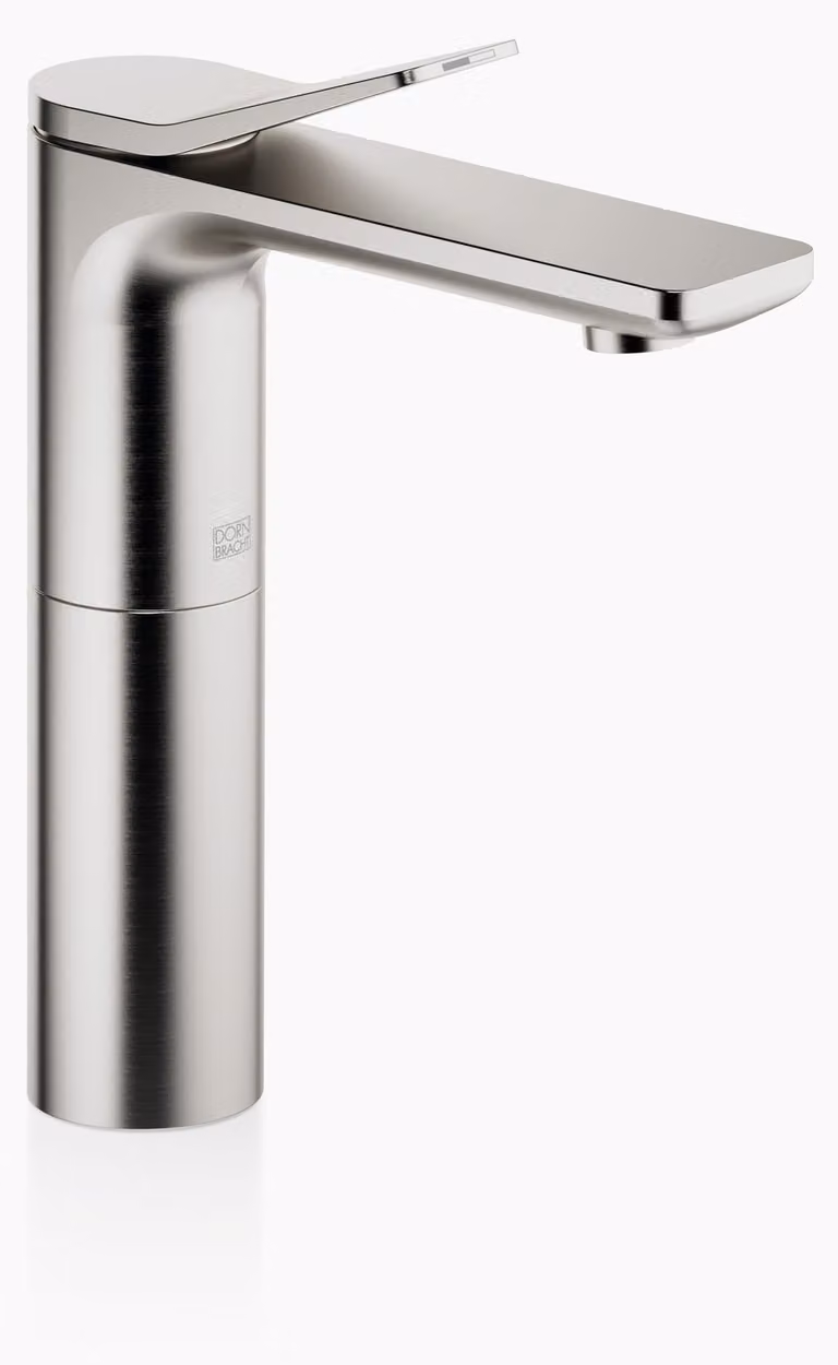 Dornbracht LISSÉ Mitigeur monocommandé pour lavabo avec pied surélevé, sans vidage, saillie 130mm, 33526845-06, 33526845-06