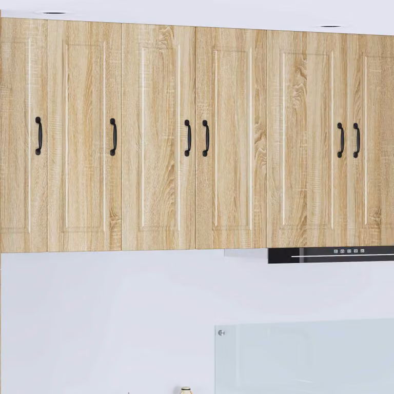 Armadietto a muro moderno vidaXL PORTO in Rovere Sonoma marrone L: 30 cm, P: 31 cm, H: 80 cm