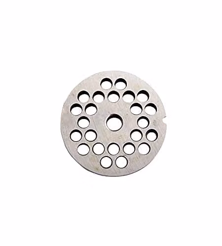 Piastra Tritacarne N.22 in Acciaio Inox con foro da 8 mm 3 Spade