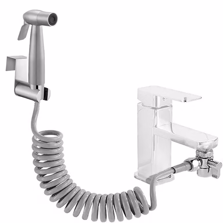 Set per bidet con doccetta manuale: igienico e pratico