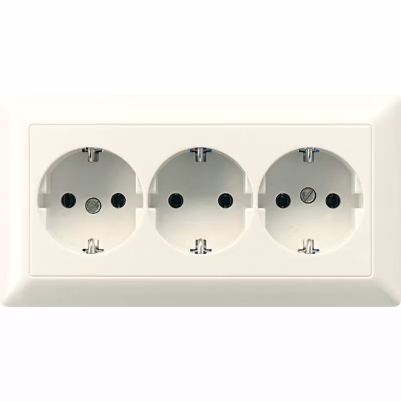 Jung AS523 Presa SCHUKO® da incasso 16 A 250 V ~ bianca