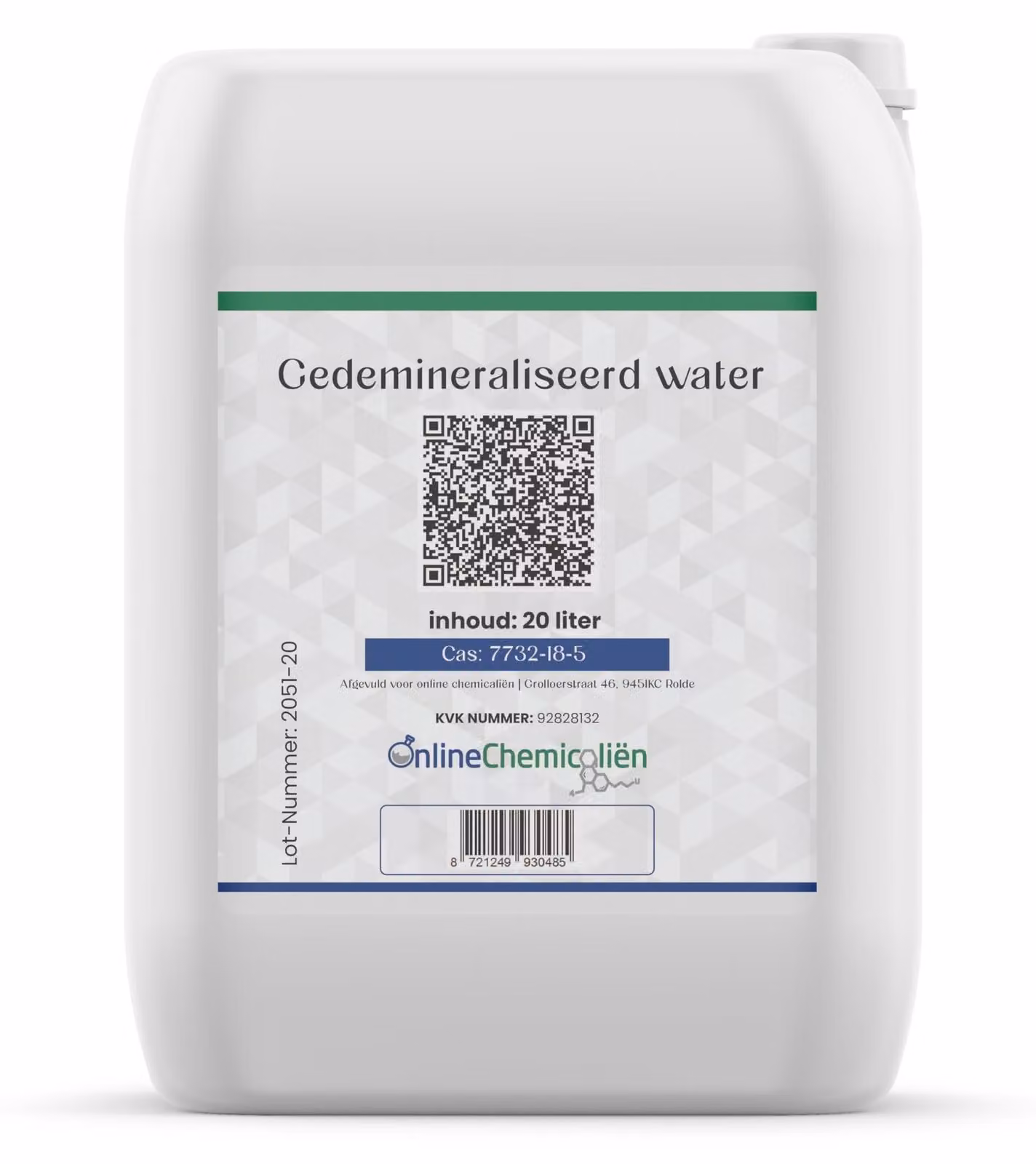 Acqua demineralizzata 20 litri - Acqua deionizzata