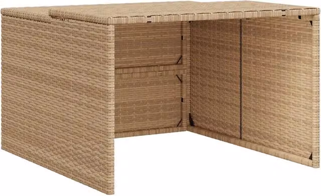 Garage per Robot Tosaerba in Polyrattan Beige L: 86 cm, P: 90 cm, H: 52/57 cm CFW9862271