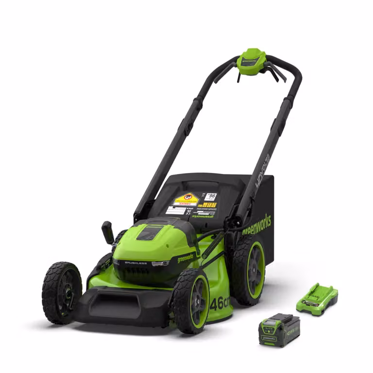 Greenworks 40V Rasaerba 46cm Semovente Gen. II - Batteria 4Ah