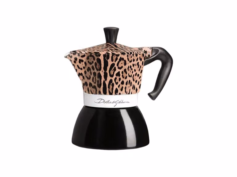 Moka Induction Leopardo Caffettiera