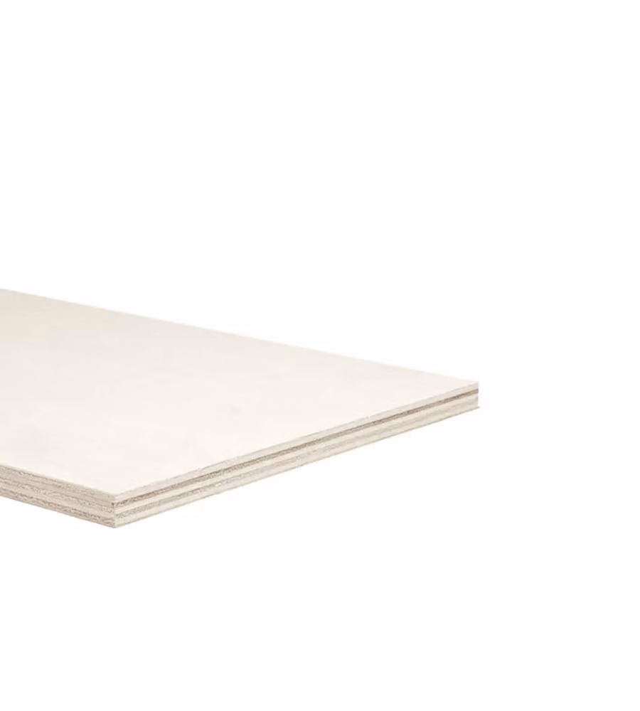 Pannello Grezzo Pioppo 60x60 cm Spessore 8 mm per Arredamento Fai-da-te