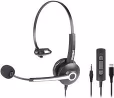 Cuffie con microfono cablate Hamlet Renova Headset CJM Black e Silver