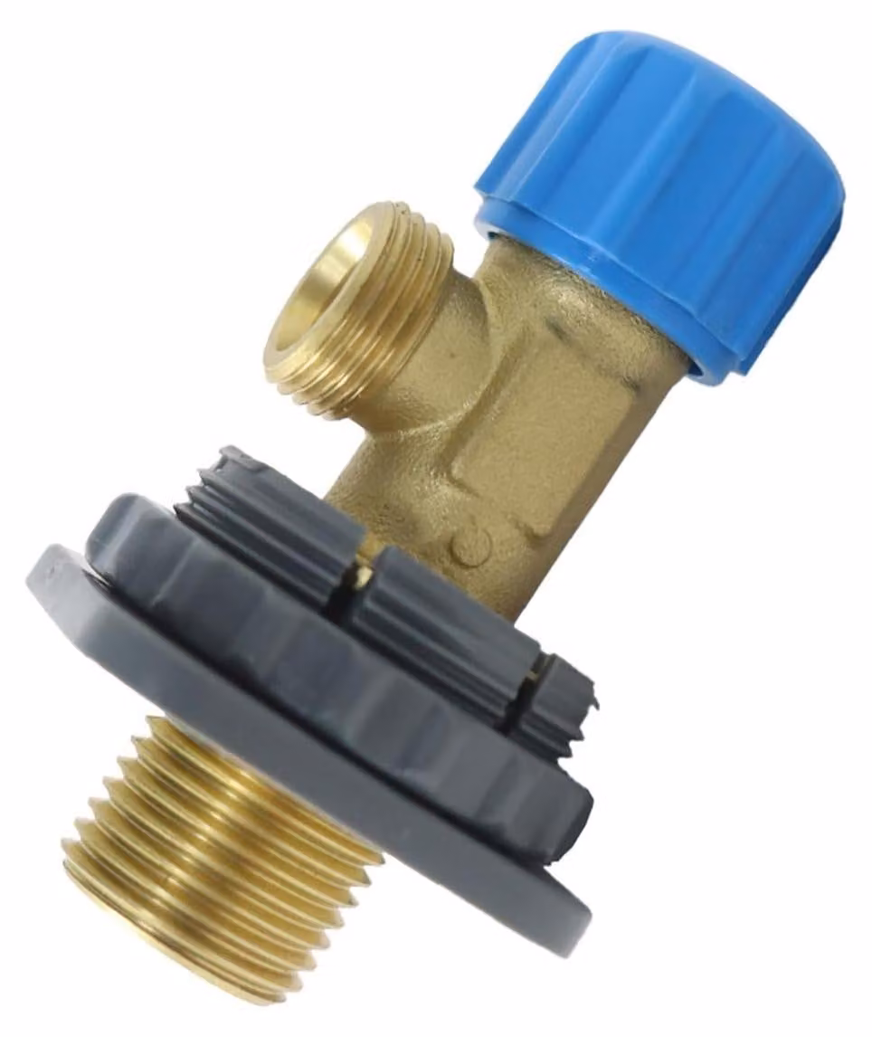 Solidchoice - Valvola angolare per scarico del WC, attacco 3/8 di pollice
