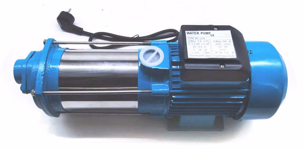 Pompa centrifuga ad alta pressione - Potenza: 2500 W - Tensione: 220 V - Materiale: acciaio inossidabile