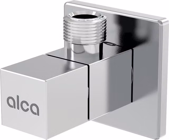 alcadrain Eckventil 1/2"×3/8", kantig