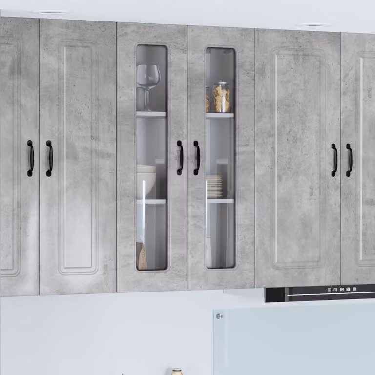Pannello per lavastoviglie incasso vidaXL Kalmar Grigio, L: 60 cm, P: 31 cm, H: 100 cm