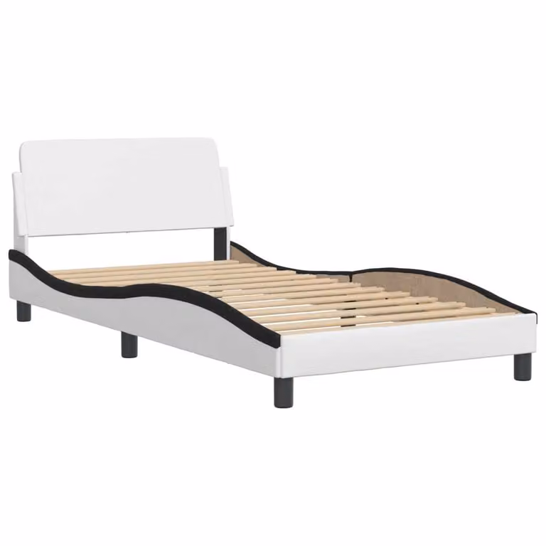 Giroletto Dover Nero e Bianco 100x200 cm in Pelle finta
