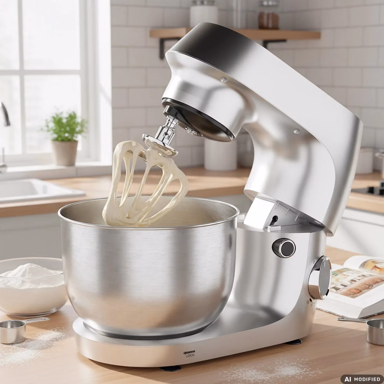 Impastatrice Multifunzione Dictrolux MixStorm da 4 Litri, 1500 Watt, Colore Silver – 2