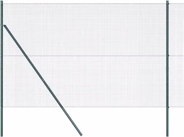 Palo della recinzione | Pannello per recinzione Acciaio e PVC Verde