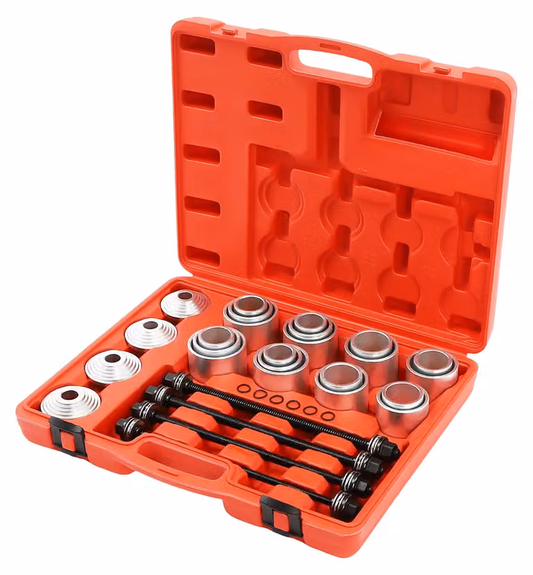Attrezzo per l'estrazione di boccole - Set di estrattori per boccole - Set di presse ed estrattori per boccole e cuscinetti - Utensile universale per veicoli