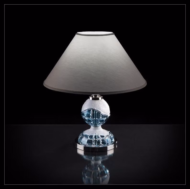 Tischleuchte Antik Stil Kronleuchte Tisch Lampe Kristall Lampen Leuchten Leuchte