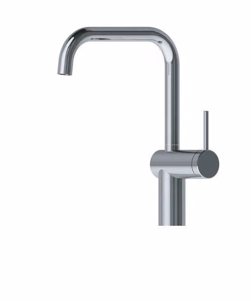 KWC Livello 4E rubinetto da finestra, miscelatore per lavello, acciaio inox, alta pressione