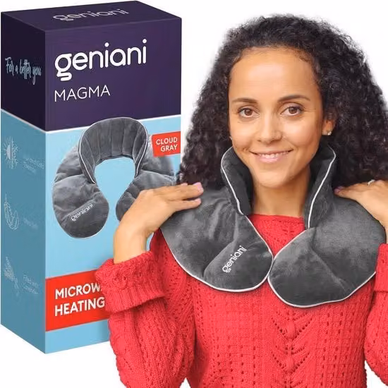 Cuscino riscaldante per collo e spalle - aromaterapia e relax - riscaldatore per collo senza fili per alleviare il dolore