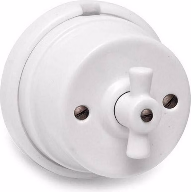 Porzellan Schleifenschalter Serie Vintage 10a-250v