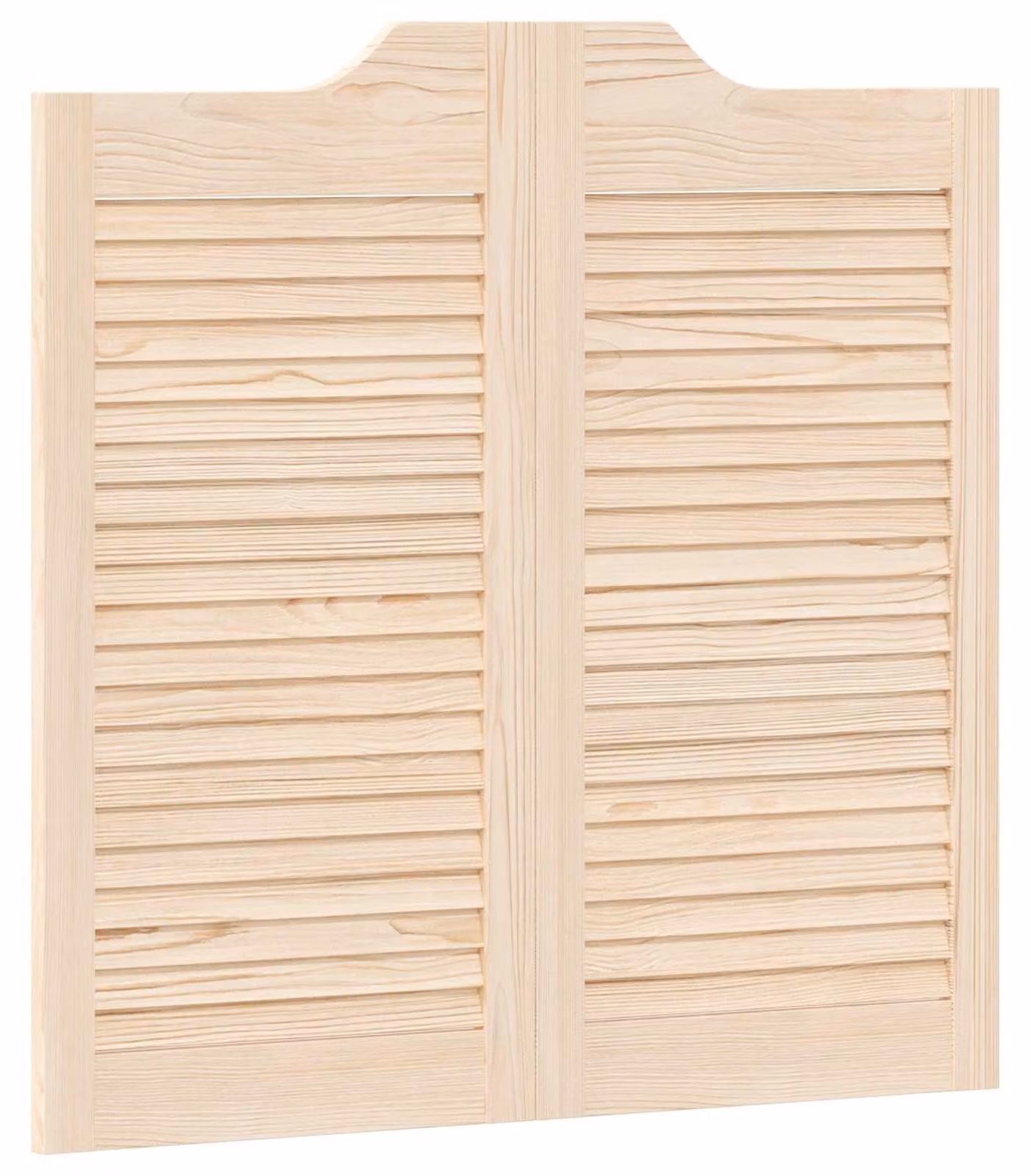 Porte Swing Naturale 80 x 40 cm Legno Massello di Pino