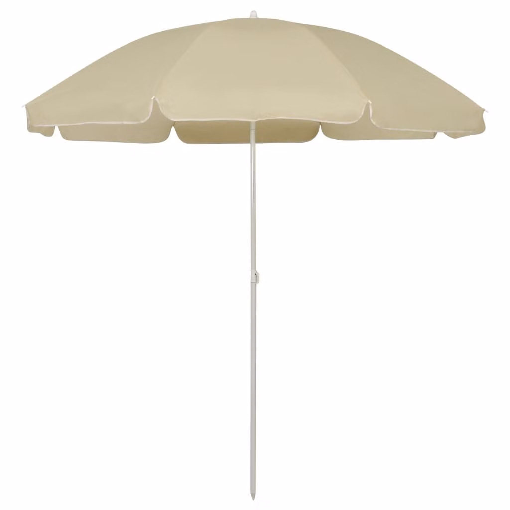 The Living Store Ombrellone sabbia giallo 240 cm
