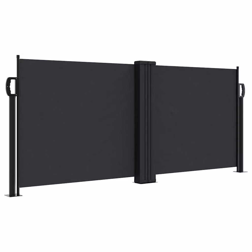Tenda da sole laterale retrattile DESIGN IN nera in poliestere e acciaio L: 1000 cm, H: 100 cm – 2