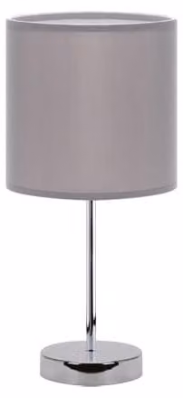 Agnes E14, lampada da comodino grigia